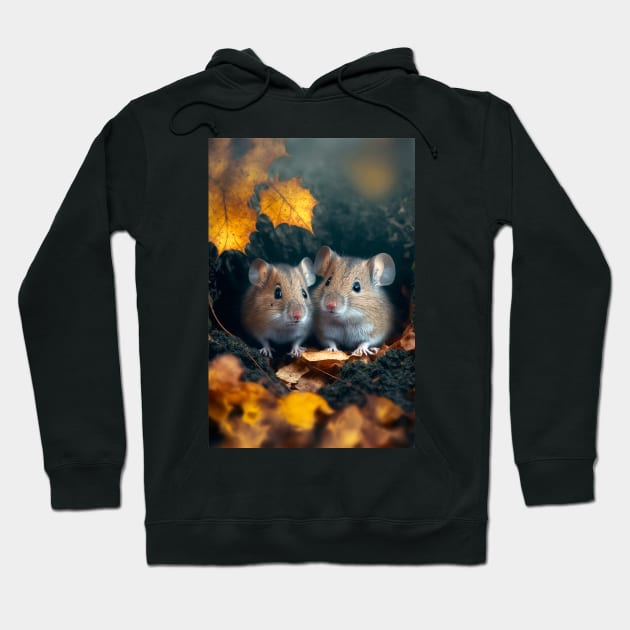 a Couple of cute mouses 1 Hoodie by redwitchart